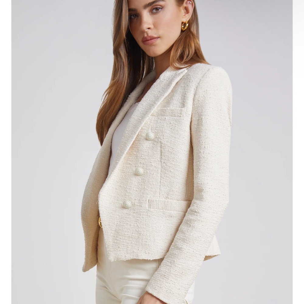 L'AGENCE Cream Blazer - Picture 5 of 7